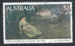 Australia #575 $2 Paintings - On The Wallaby Track