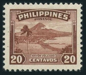 Philippines 508, MNH. Michel 466. Landmarks 1947. Mayon Volcano.