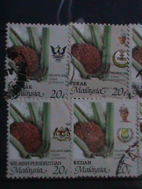 ​MALAYSIA STAMPS: 1986 SC#195 -VERY OLD USED SETS STAMP. VERY RARE