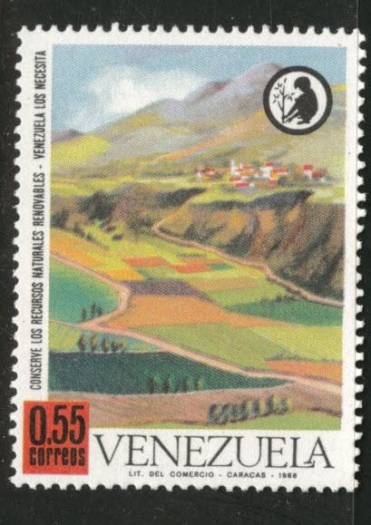 Venezuela  Scott 928 MNH** 1968 conservation stamp CV$1.10