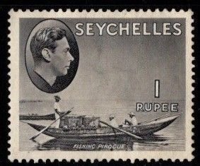 Seychelles - #145 Fishing Canoe - MH