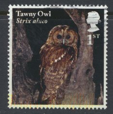Great Britain SG 4084 Sc# 3723 Used Tawny Owl 