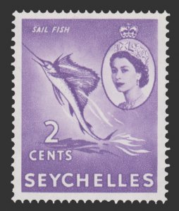 SEYCHELLES YEAR 1954. SCOTT # 173. UNUSED