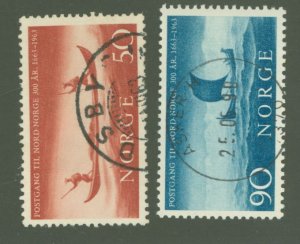 Norway #437-8  Single (Complete Set)