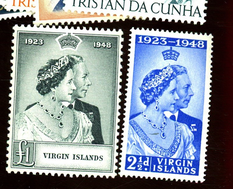 VIRGIN ISLANDS 90-1 MINT FVF OG LH Cat $17