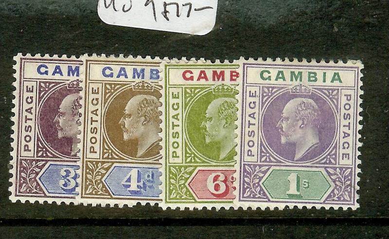 GAMBIA (P2112BB) KE  SG49-52   MOG