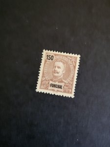 Stamps Funchal Scott #30 hinged