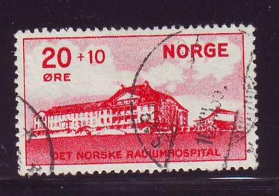 Norway Sc B4 1931 Radium Hospital stamp used