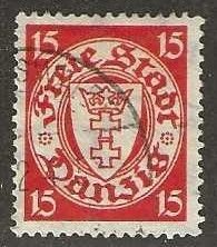 Danzig 176   used,    1924.  (d97)