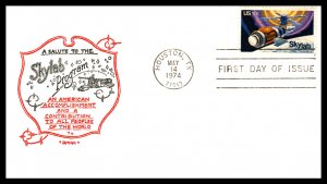 US 11529 Skylab Artopages U/A FDC