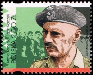 Poland 2016 MNH Stamp Army of General Anders Trail of Hope World War II