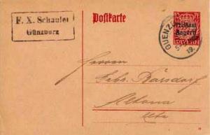 Germany, Government Postal Card