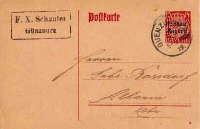 Germany, Government Postal Card