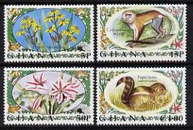 GHANA - 1972 - Flora and Fauna - Perf 4v Set - Mint Never Hinged