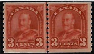 Canada #183i VF NH with line variety C$160.00