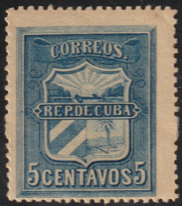 1896 Cuba Stamps Edifil # 3 War of Independence Correo Mambi 5c  MNH