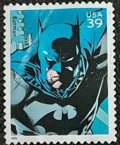 US Scott # 4084e; used 39c Batman from 2006; VF centering; off paper