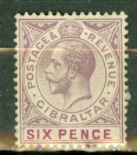 Gibraltar 70 mint CV $11
