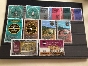 Tanzania Uganda Kenya mounted mint used  stamps A12646