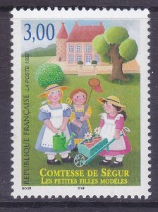 France 2729 MNH 1999 Countess of Segur - Children's Storyteller Issue Very Fine