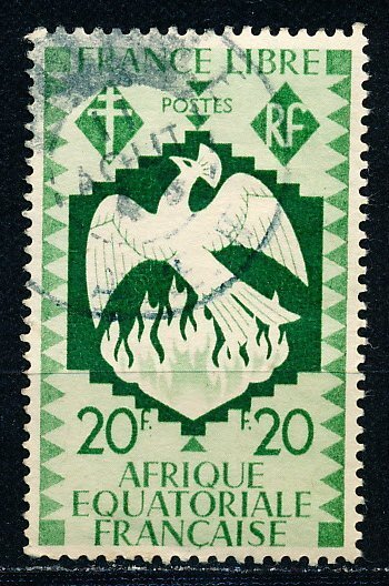 French Equatorial Africa #155 Single Used