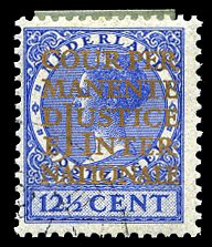 Netherlands #O15 (NVPH D12) Cat€20, 1937 Officials, 12 1/2c ultramarine, li...