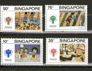 Singapore 329-332 MNH