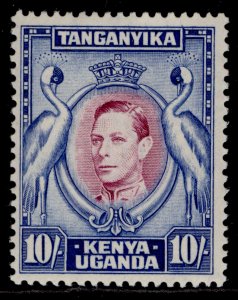 KENYA UGANDA TANGANYIKA GVI SG149, 10c purple & blue NH MINT. Cat £150. PERF 13¼