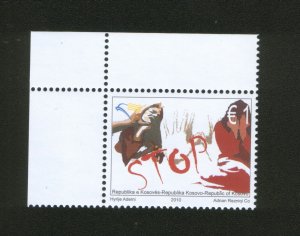 KOSOVO-MNH** STAMP-STOP THE VIOLENCE-2010.