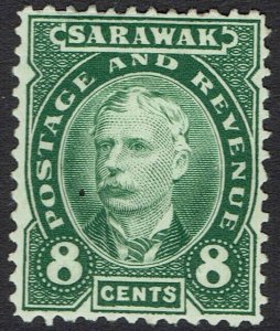 SARAWAK 1895 RAJA BROOKE 8C