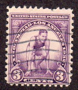 United States 718 - Used - '32 Olympics - Los Angeles