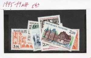 FRANCE  1995-99   MNH