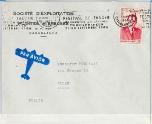 59899 -  MOROCCO - POSTAL HISTORY: COVER  1968 - CINEMA