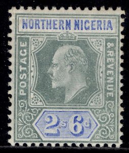 NORTHERN NIGERIA EDVII SG27a, 2s 6d green & ultramarine, M MINT. Cat £45.