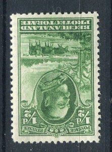 BECHUANALAND; 1930s early GV Pictorial issue Mint hinged 1/2d. value 