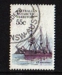 Australian Antarctic  Territory L51 Used NH 1979 Discovery 55c.