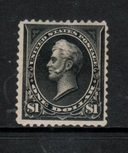 USA #261a Mint Fine - Very Fine Lightly Hinged