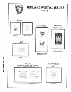 2017 Ireland Singles Supplement – LAWA Album Pages