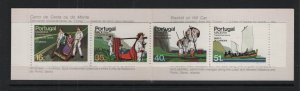 Portugal Madeira   #97-100a  MNH 1984  traditional transportation. booklet