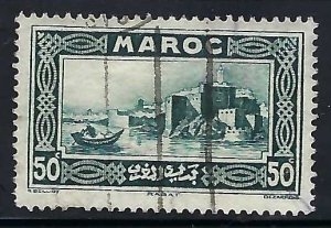 French Morocco 135 VFU O080-1