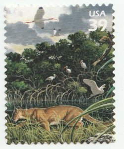 US 4099c Southern Florida Wetland Florida Panther 39c single MNH 2006