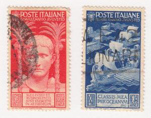 Italy - 1937 - SC 383-84 - Used