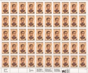 US Stamp - 1991 29c Black Heritage Jan Matzeliger - 50 Stamp Sheet #2567