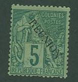 Reunion SC# 20 French Colonies o/p REUNION M no gum