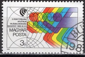 Hungary; 1989: Sc. # 3168; /Used CTO Cpl Set