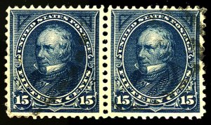 U.S. #259 USED PAIR