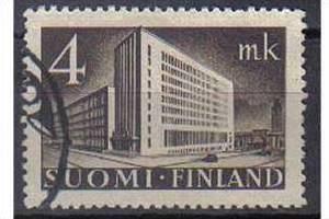 FINLAND, 1939, used 4m, Definitive Series Main Post office cat. 226 Issued 1 ...