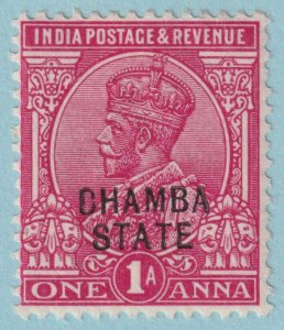 INDIA - CHAMBA STATE 34  MINT HINGED OG * NO FAULTS VERY FINE! - LQA