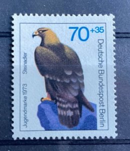 (401) BERLIN 1973 : Sc# 9NB100 GOLDEN EAGLE BIRD OF PREY - MNH VF