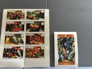 Scotland  Holy Island Fruit Berries White Beam Black Bryony   MNH stamps R24016